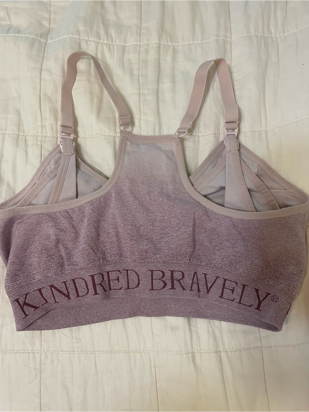 Kindred Bravely Mauve Nursing & Pumping Wireless Bra - Picture 5 of 8